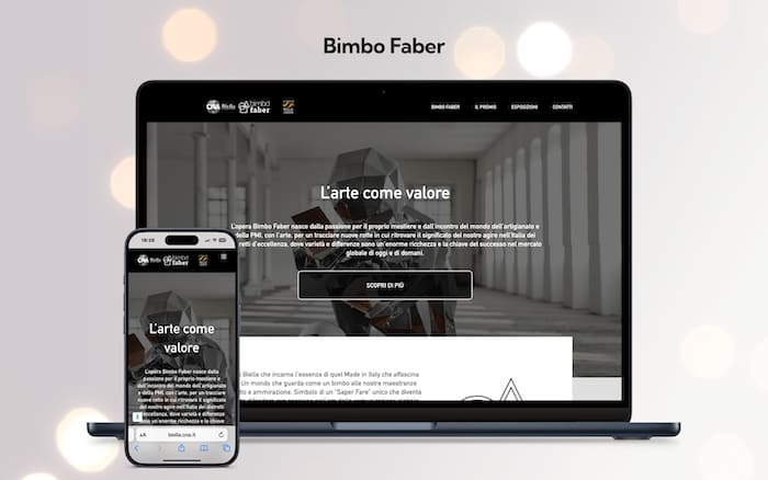 Sito web Bimbo Faber